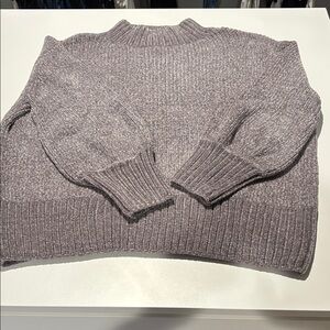 Women's Cynthia Rowley Gray chenille Sweater size XL